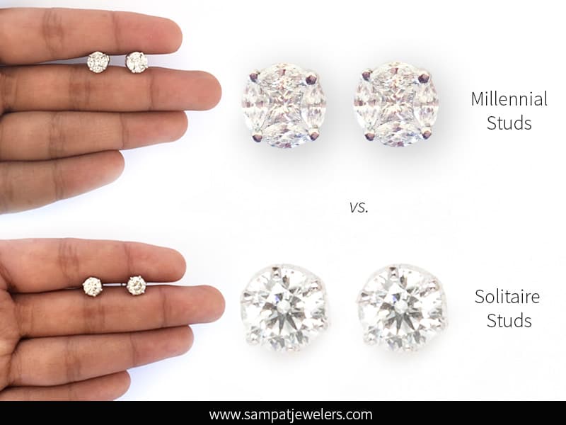 Solitaire Look Diamond Setting