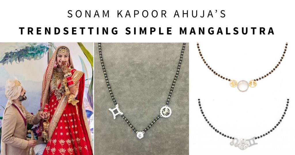Sonam Kapoor Zodiac Diamond Mangalsutra