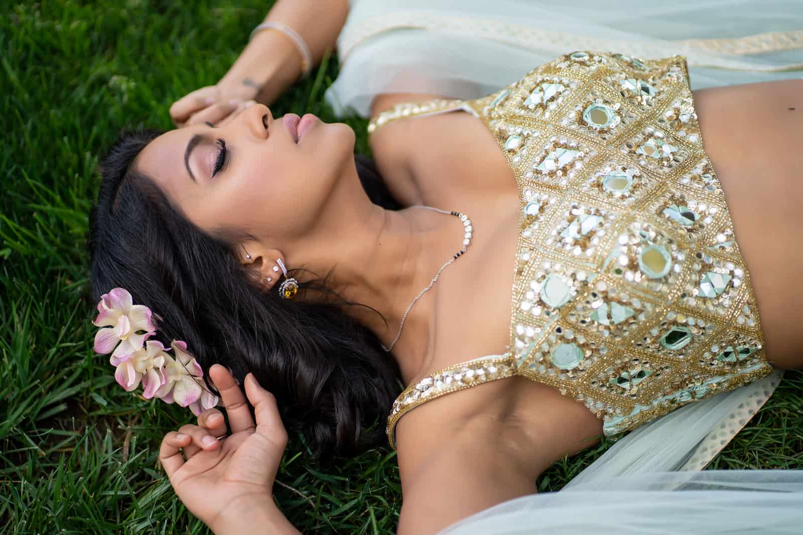 3 Indian Wedding Guest Looks with Modern Mangalsutra