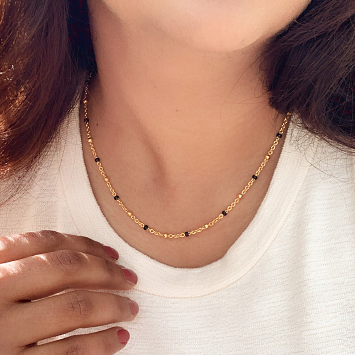 Gold mangalsutra Chain