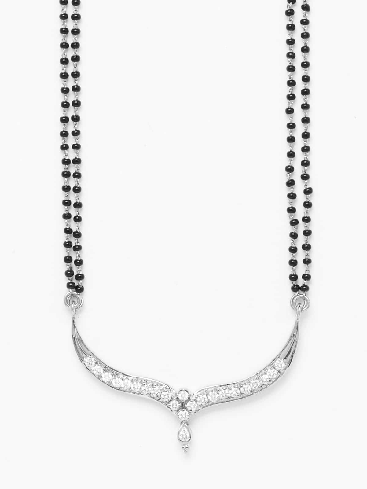 Lotus Diamond Mangalsutra