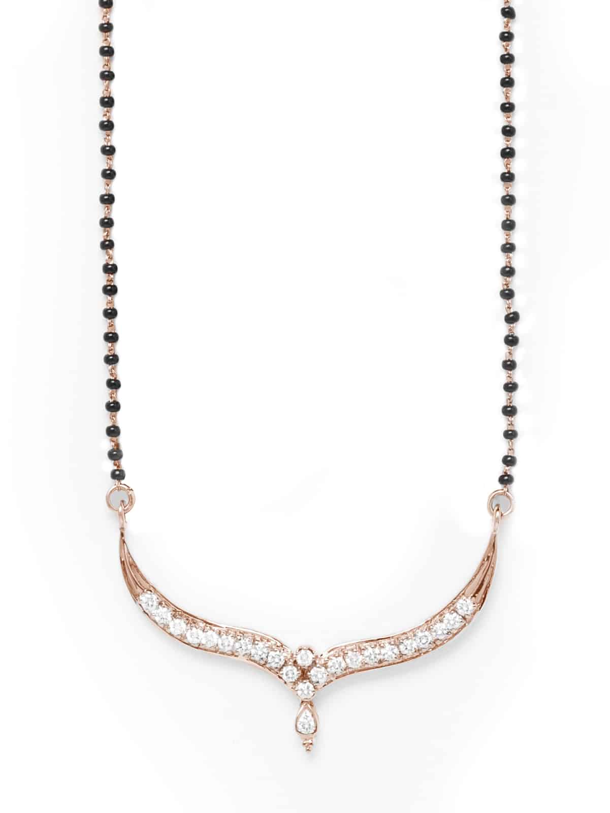 Lotus Diamond Mangalsutra