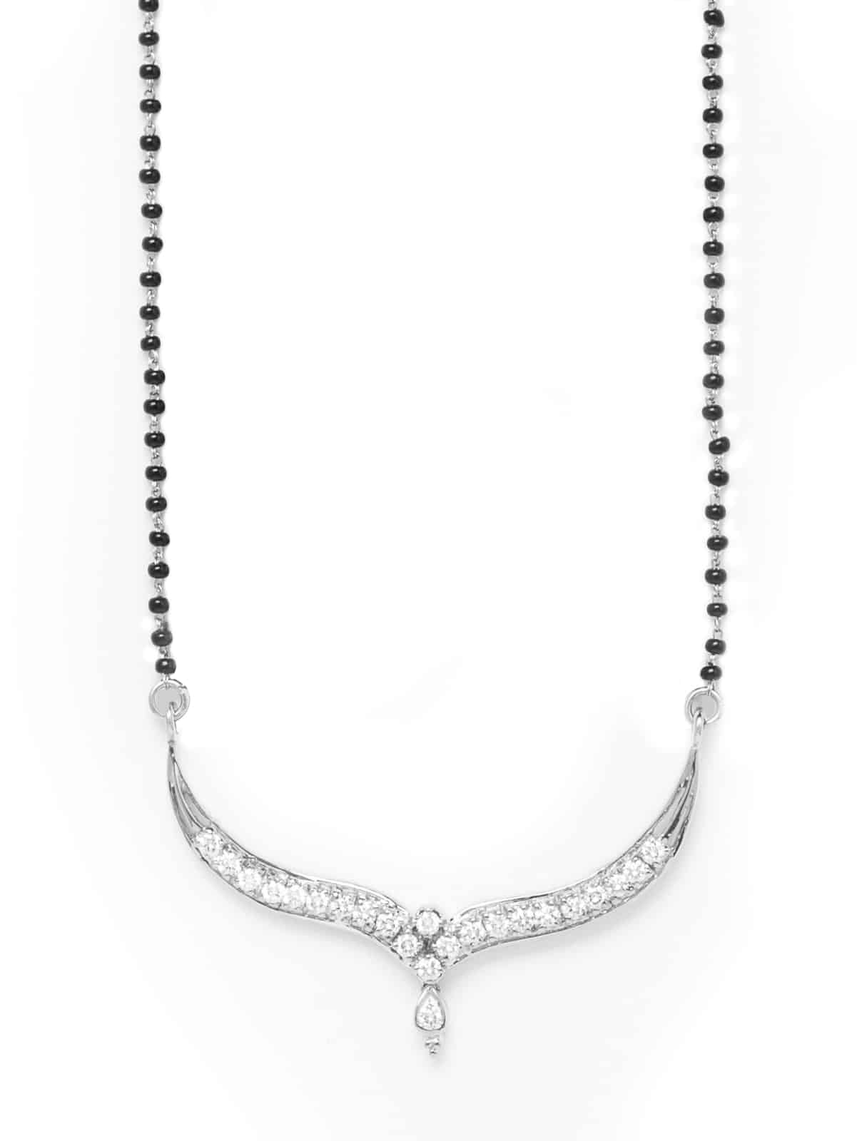Lotus Diamond Mangalsutra