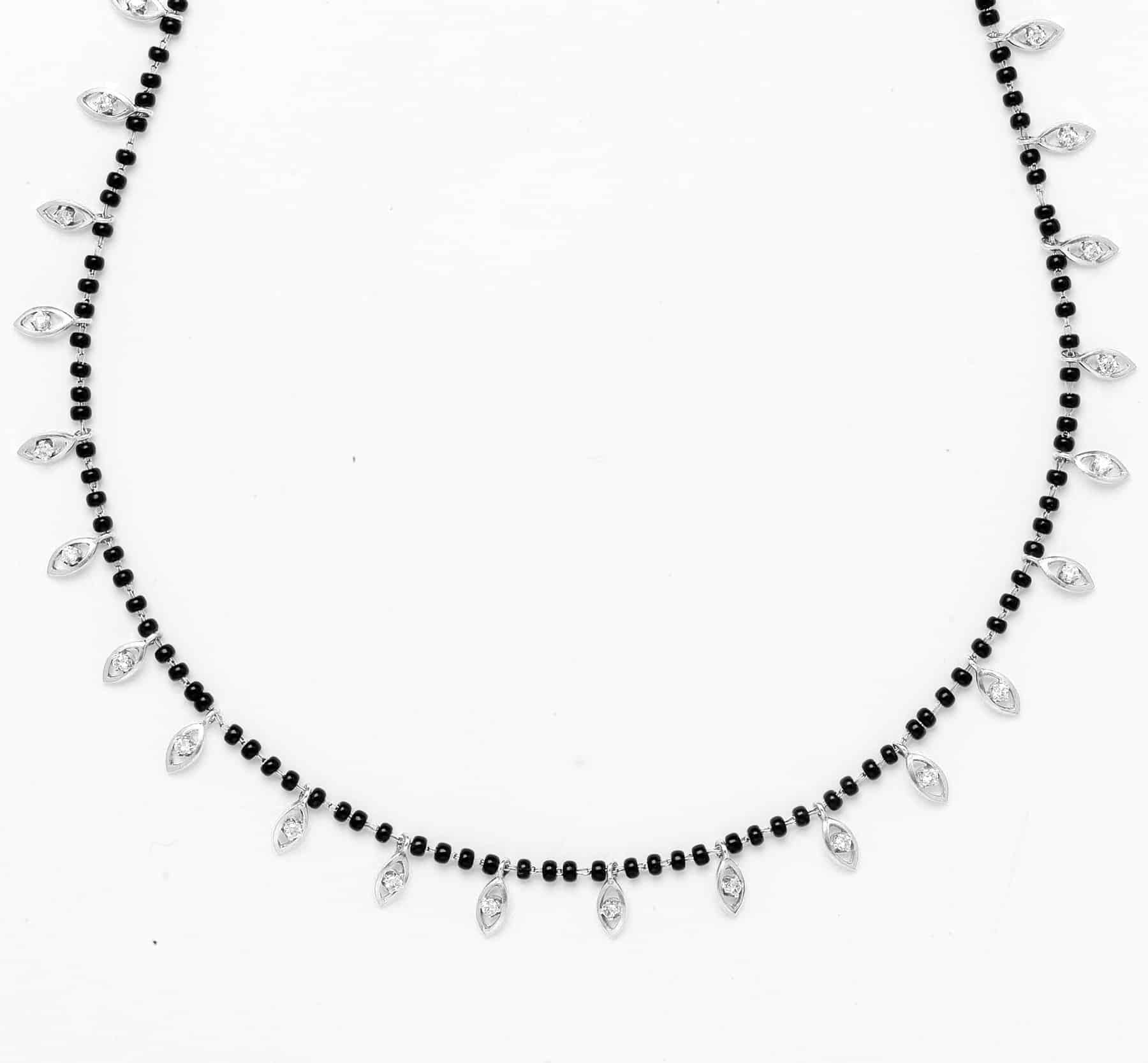 Petal Diamond Mangalsutra