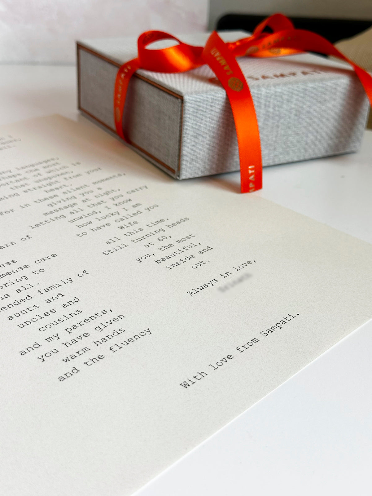 Custom Personalized Poem