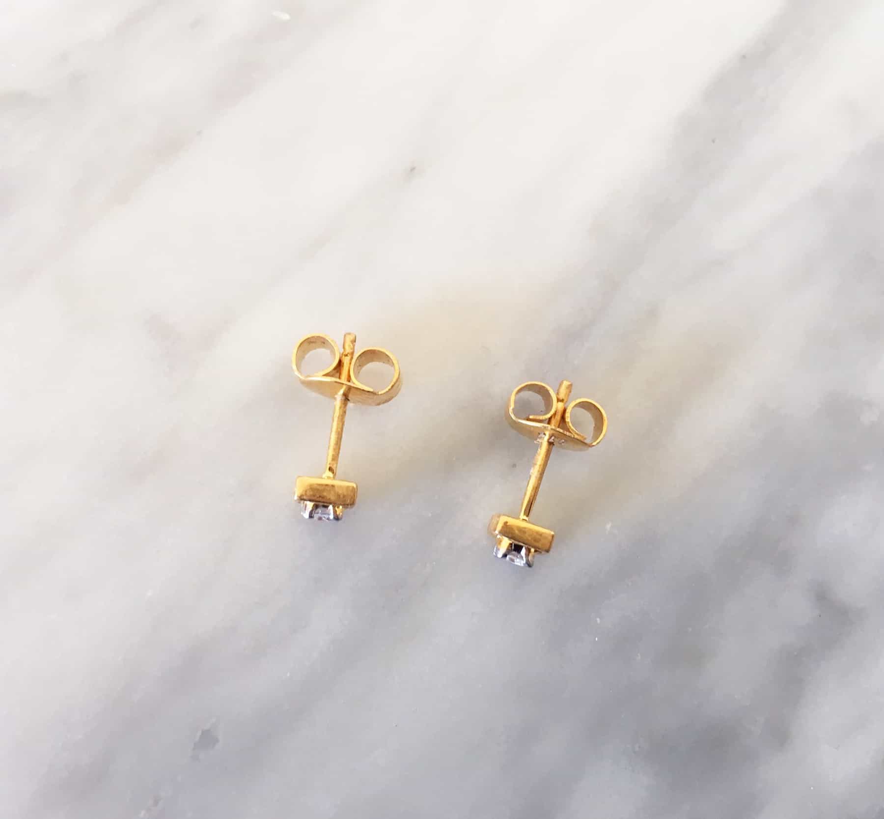 Square Stud Earrings