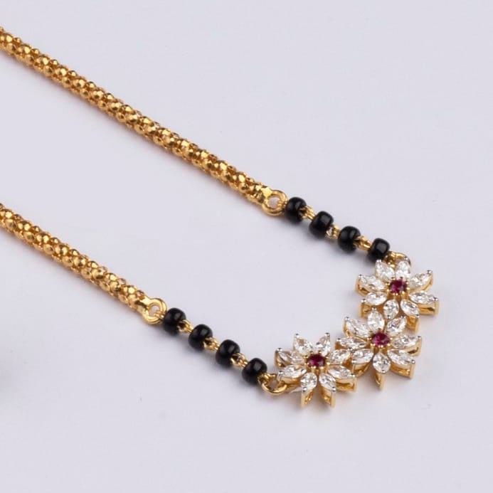 Tuberose Diamond Mangalsutra