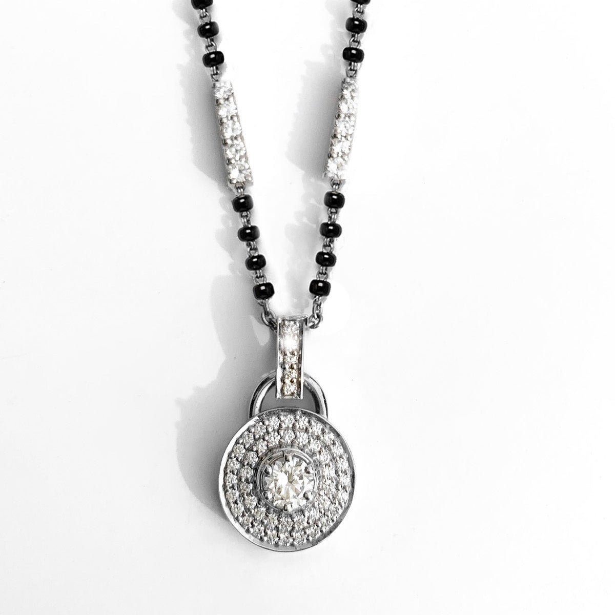 Solitaire Diamond Mangalsutra