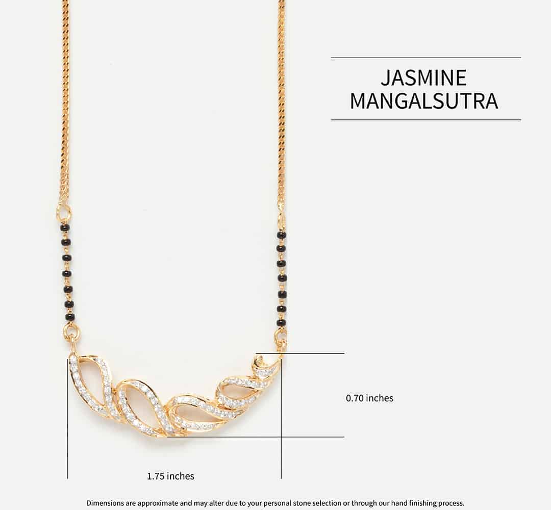 Jasmine Diamond Mangalsutra
