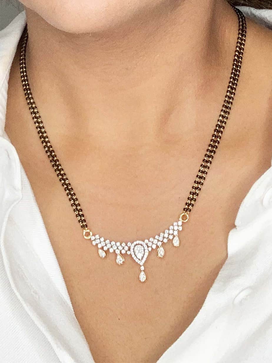 Linn Diamond Mangalsutra