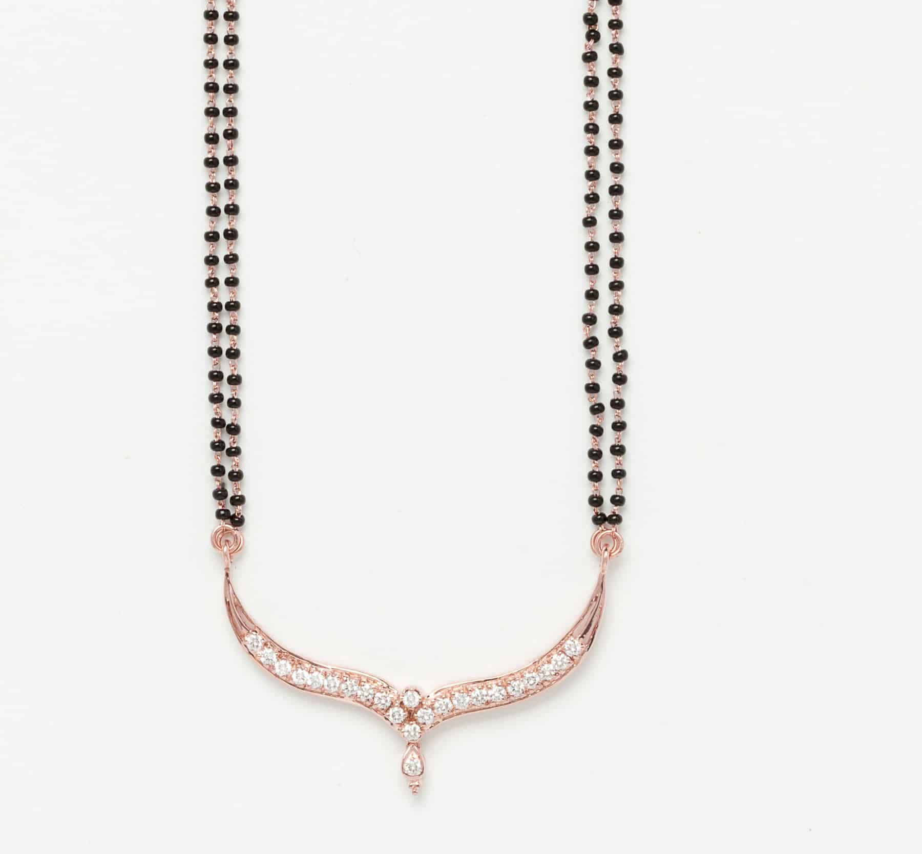 Lotus Diamond Mangalsutra