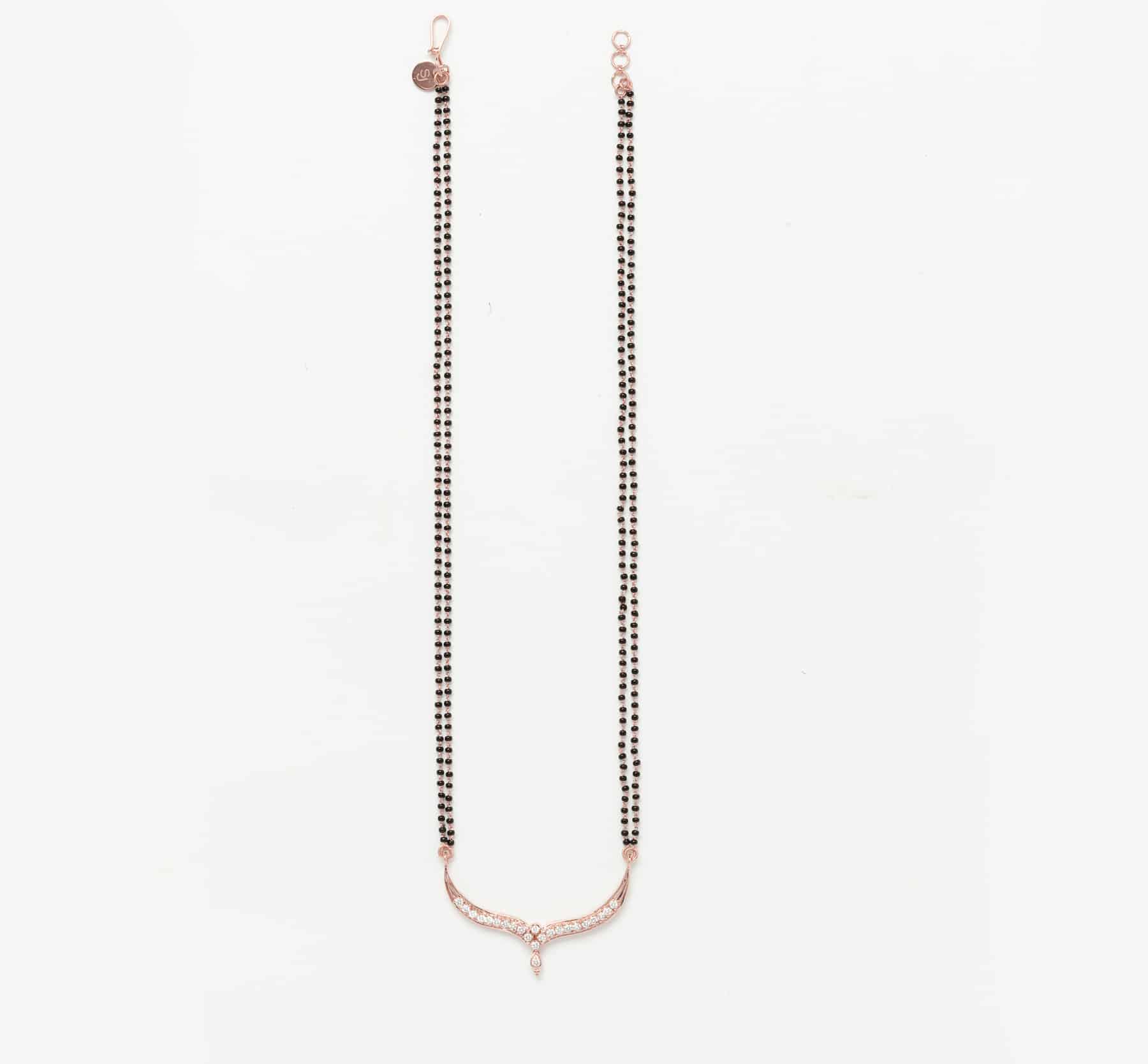 Lotus Diamond Mangalsutra