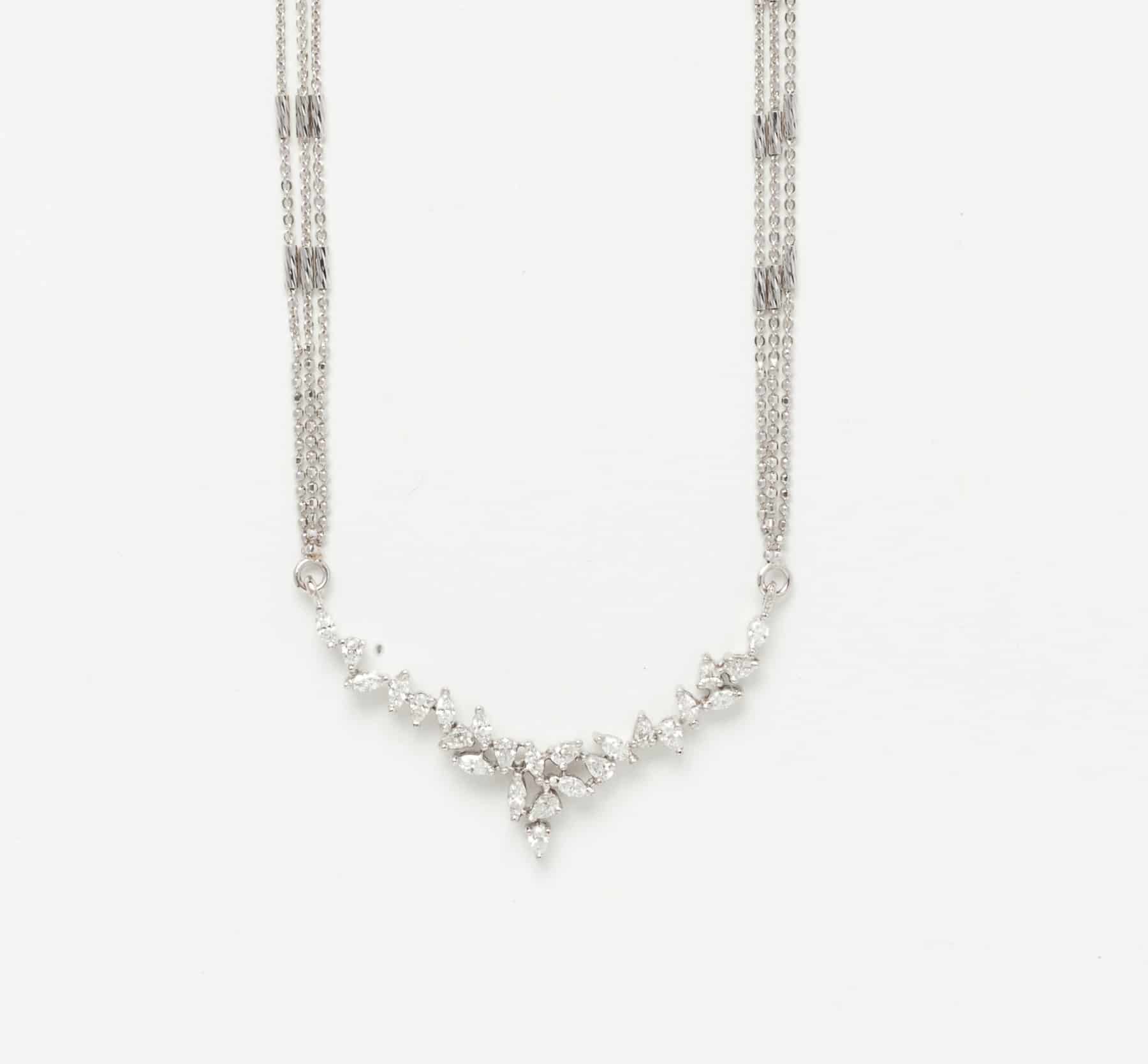 Modern Diamond Mangalsutra