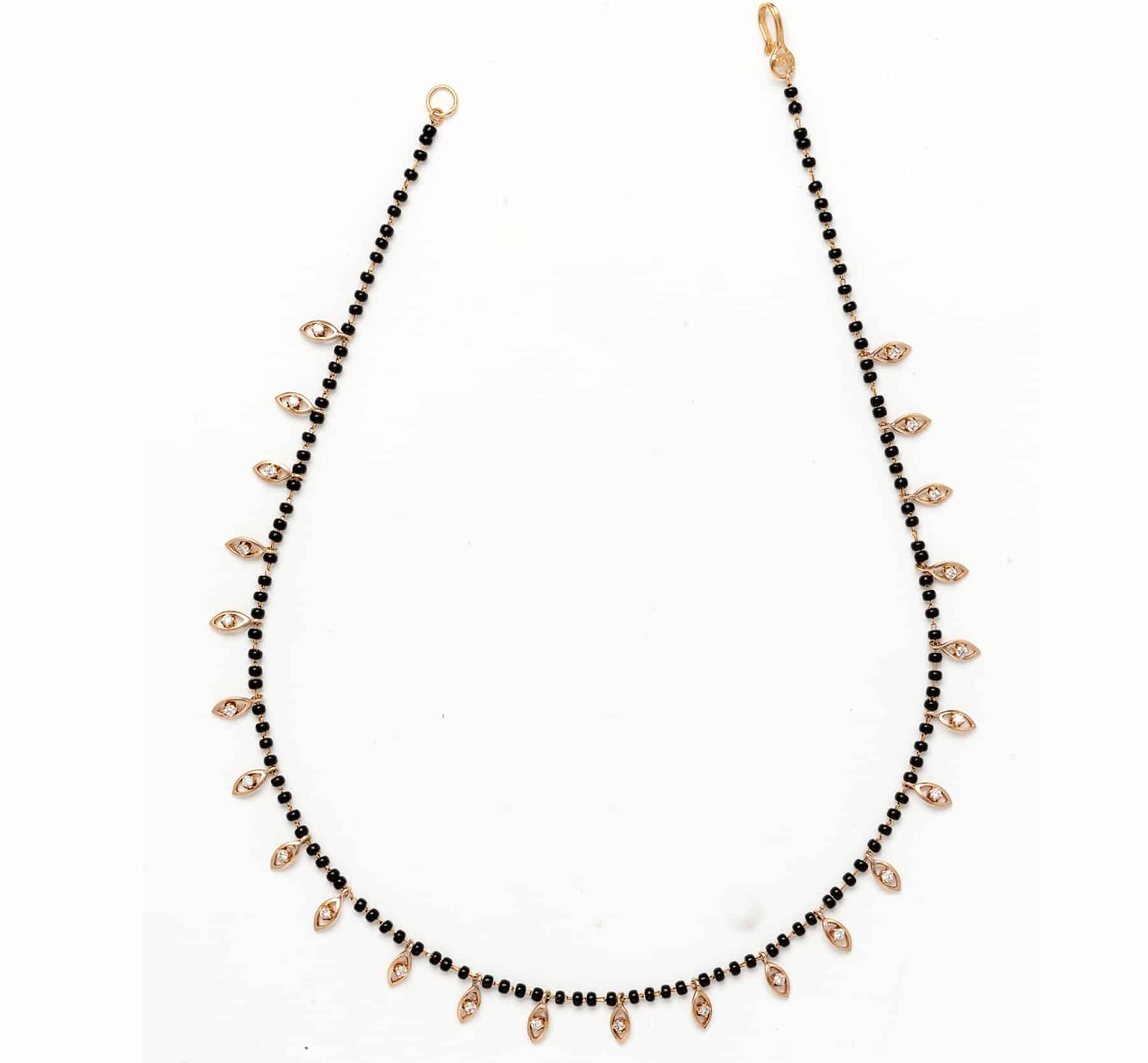 Petal Diamond Mangalsutra