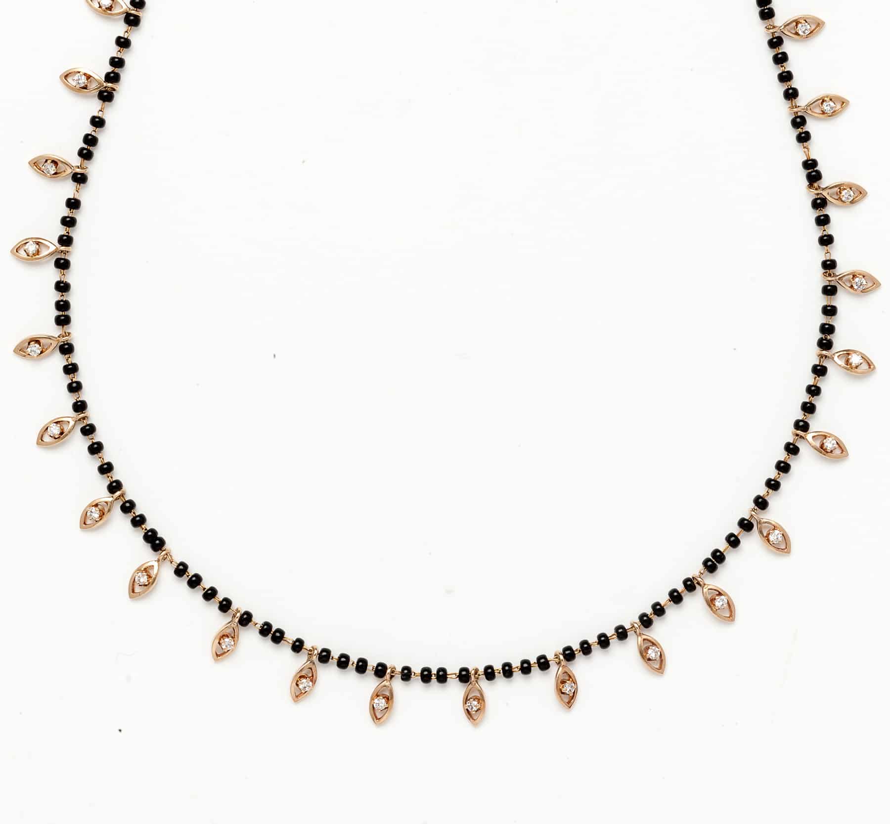 Petal Diamond Mangalsutra