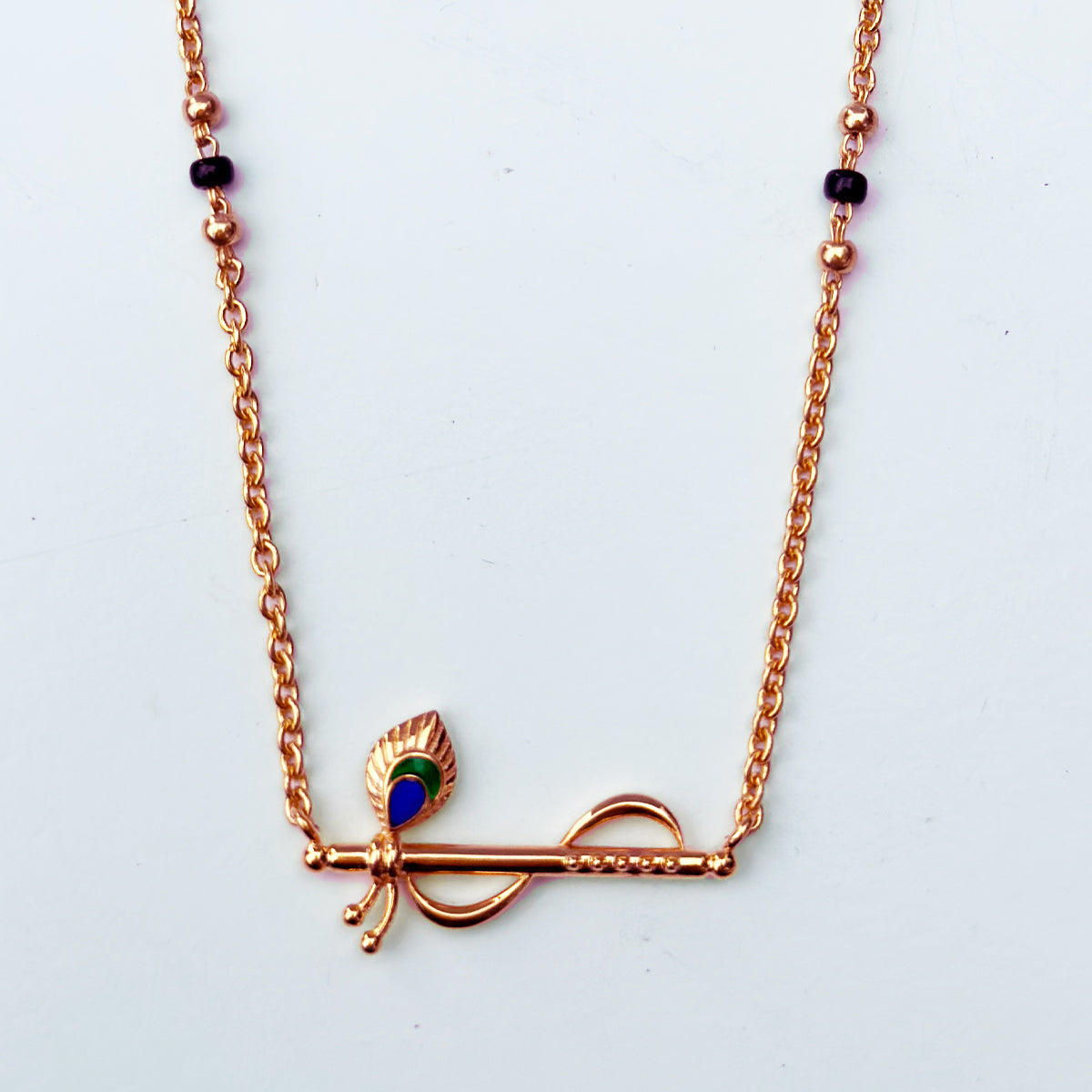 Murli Mangalsutra in Rose Gold