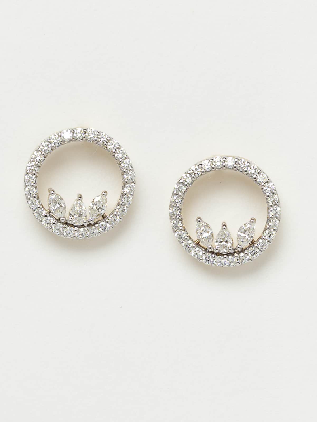 Saath Phere & Diamond Earrings