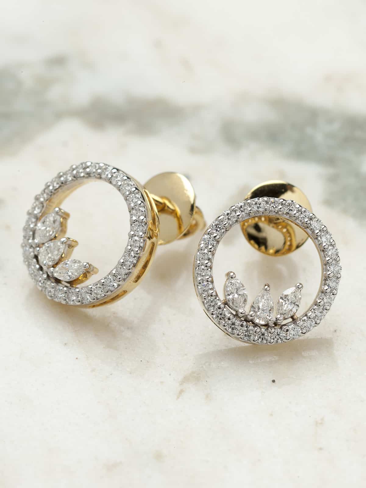 Saath Phere & Diamond Earrings