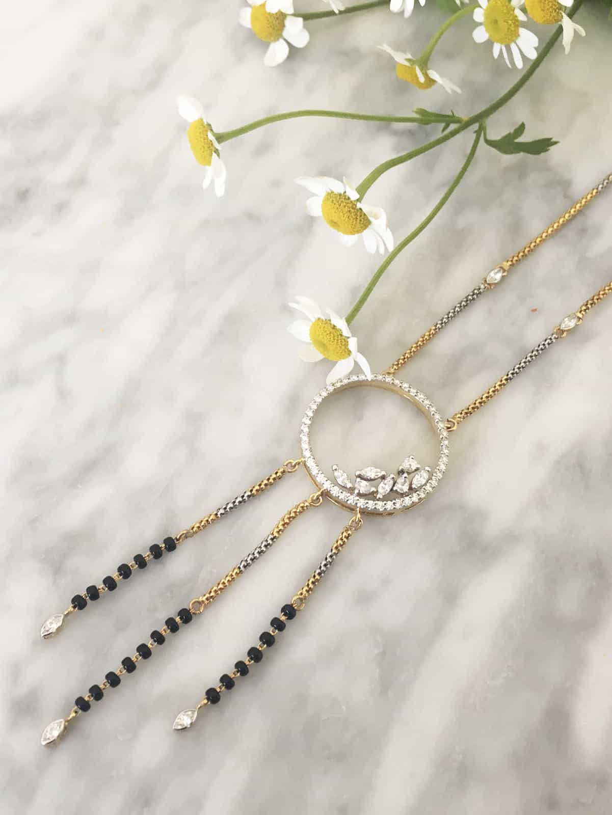 Saath Phere Diamond Mangalsutra