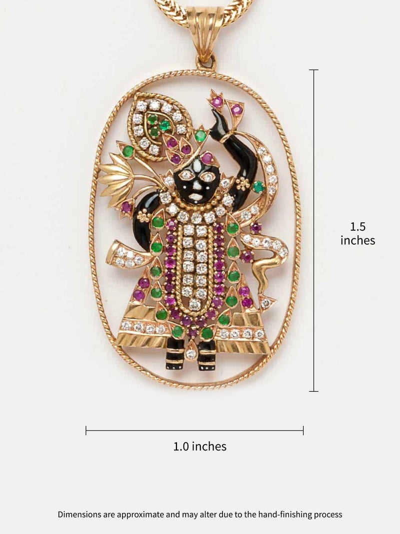 Shreenathji Pendant