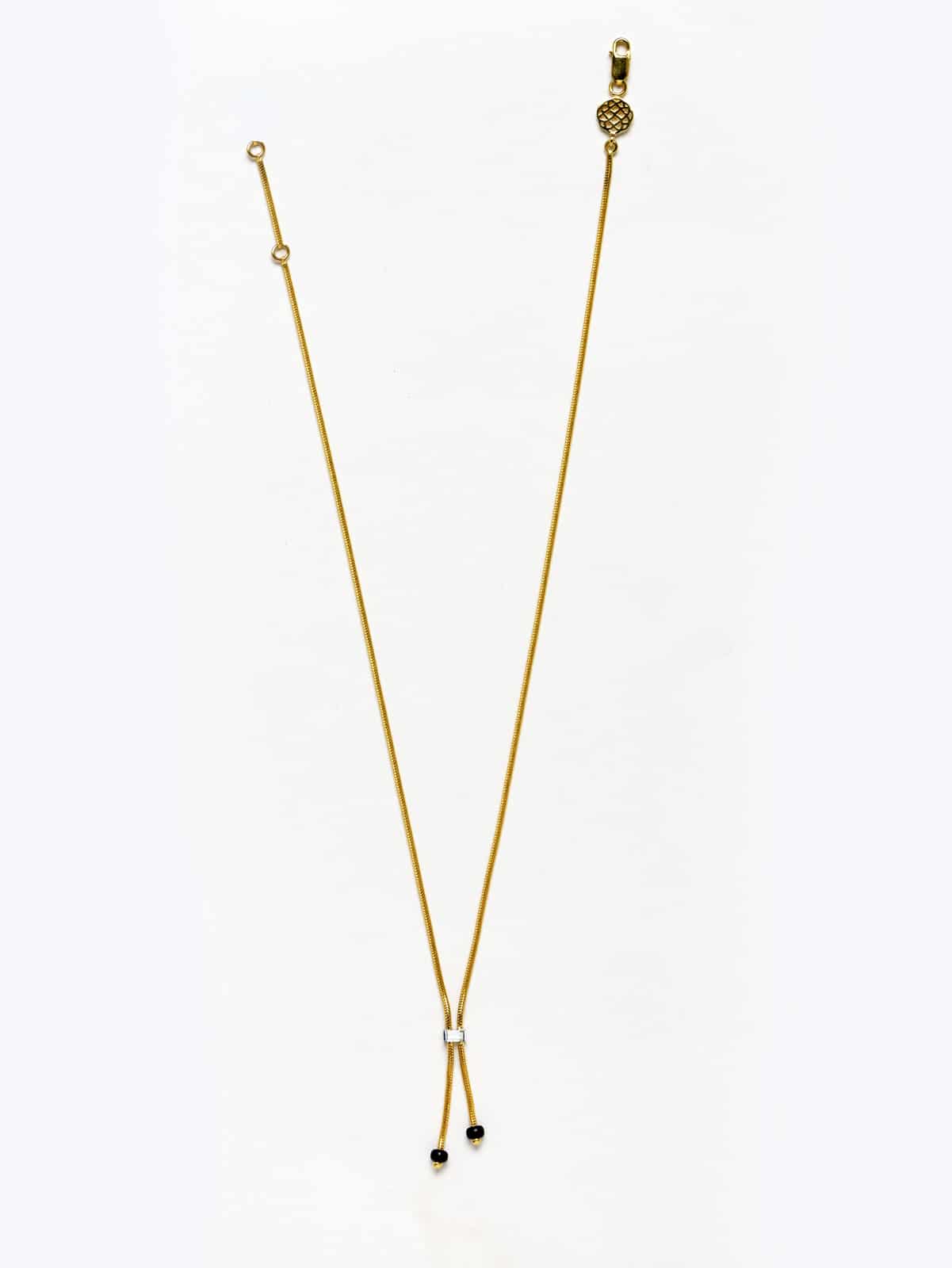 Lariat Diamond Mangalsutra