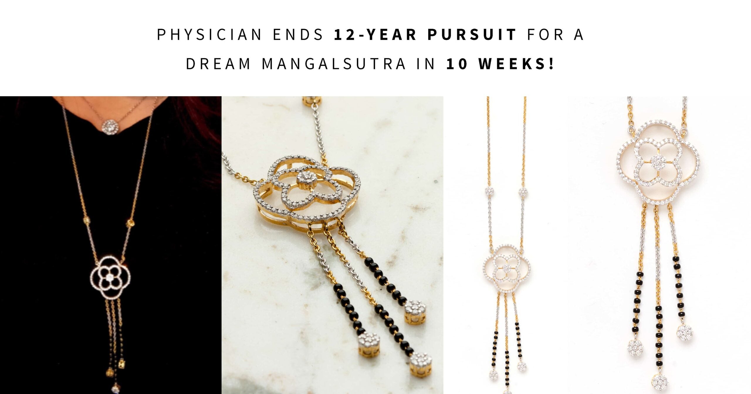 Custom Diamond Mangalsutra | Personalized Mangalsutra that tells a story