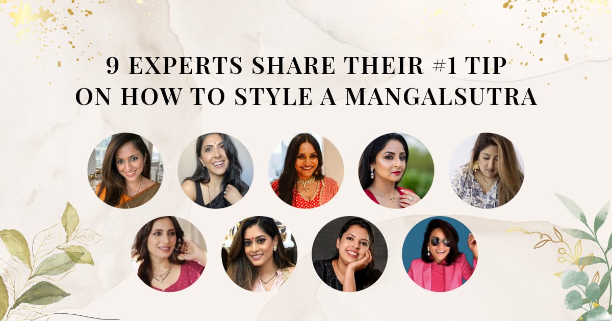 Mangalsutra Styling Tips