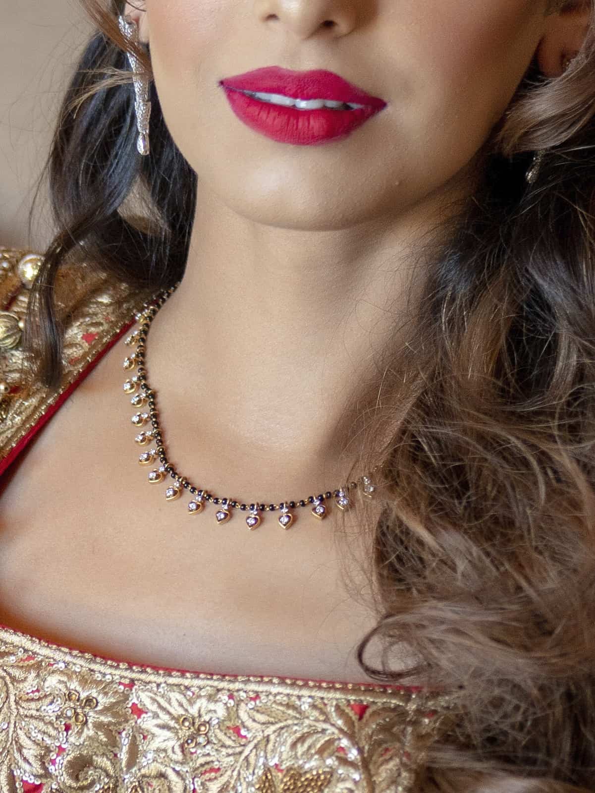 Heart Diamond Mangalsutra