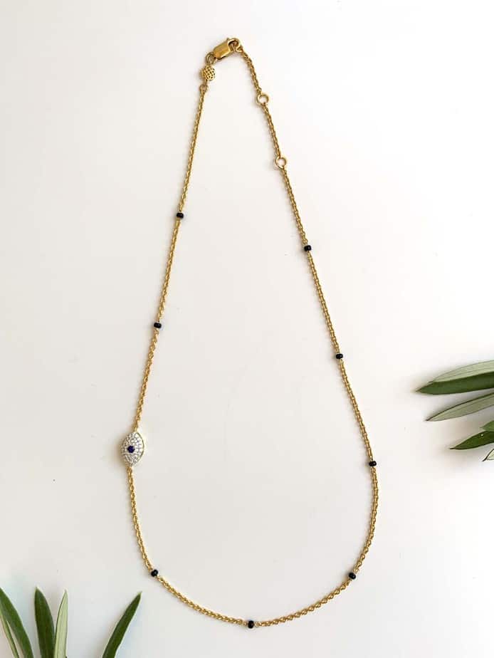 Eye Love You Diamond Mangalsutra