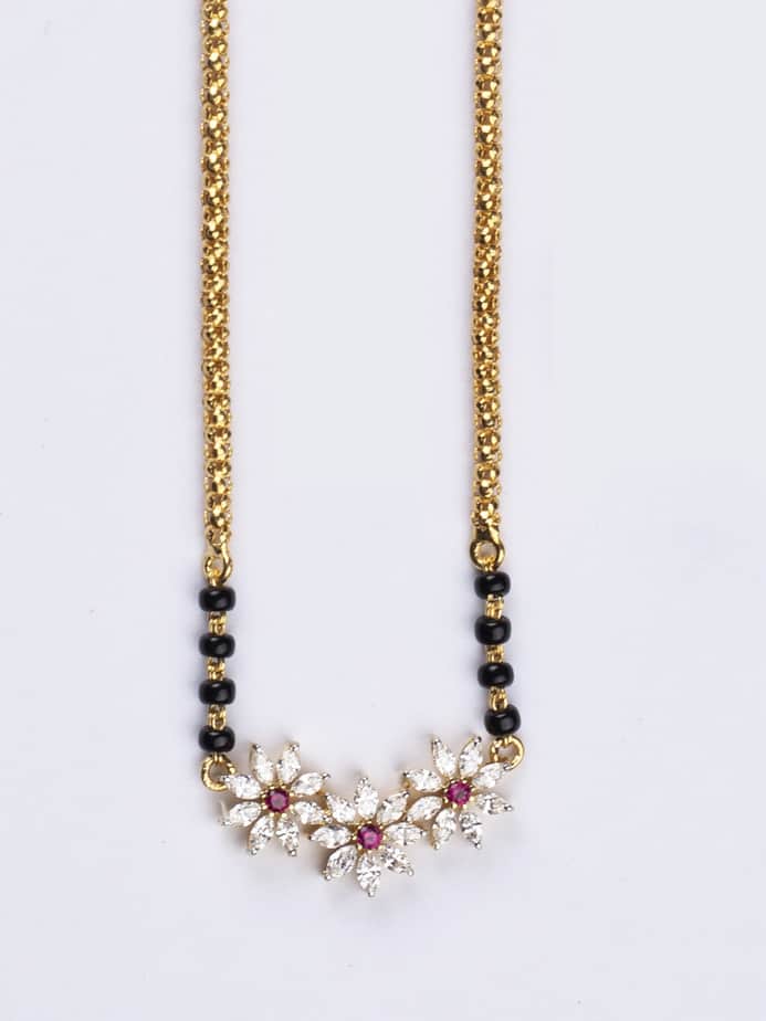 Tuberose Diamond Mangalsutra