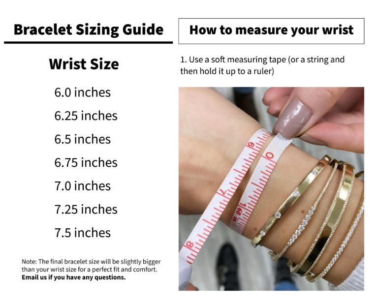 Wrist Size Guide