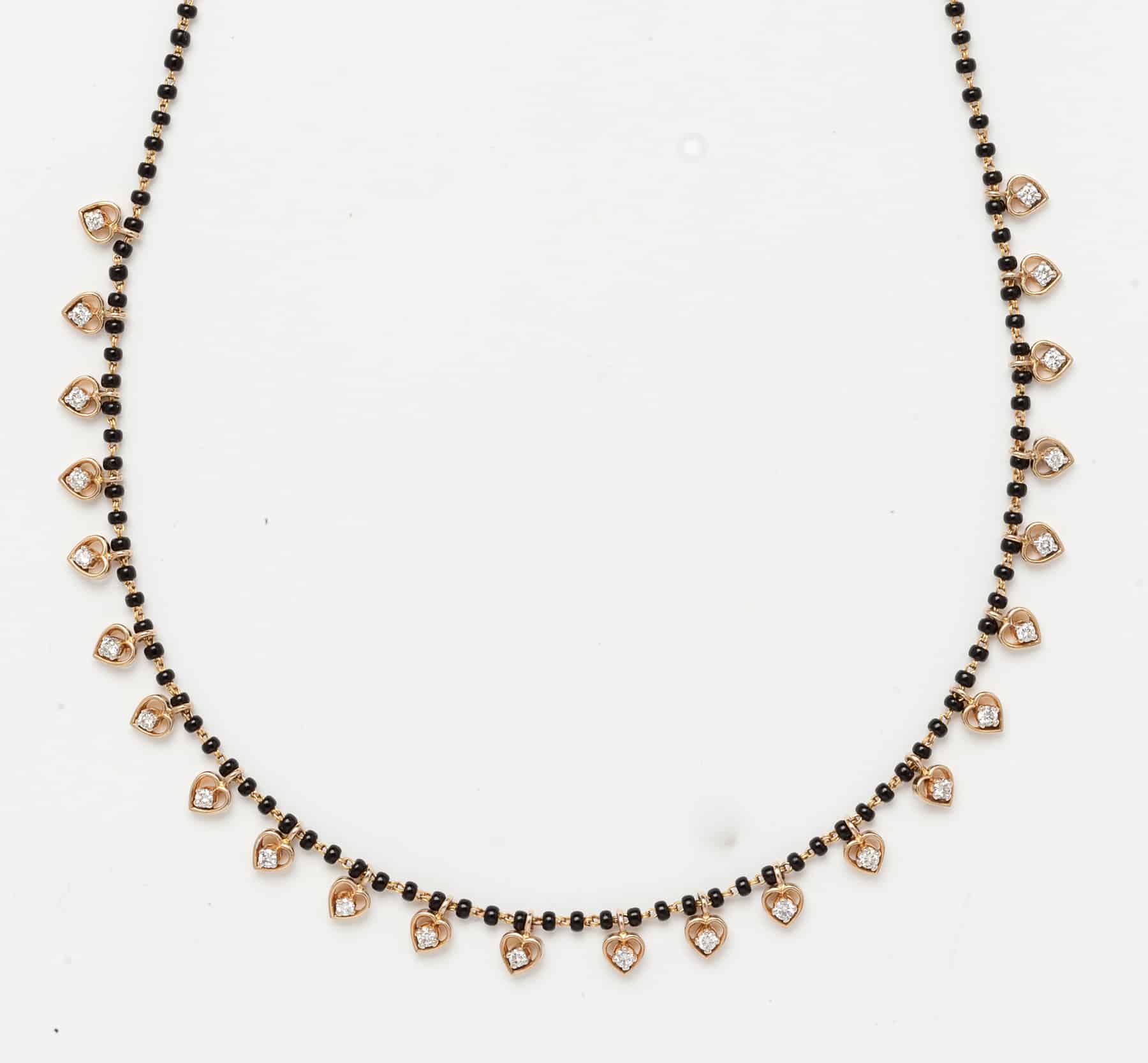 Heart Diamond Mangalsutra