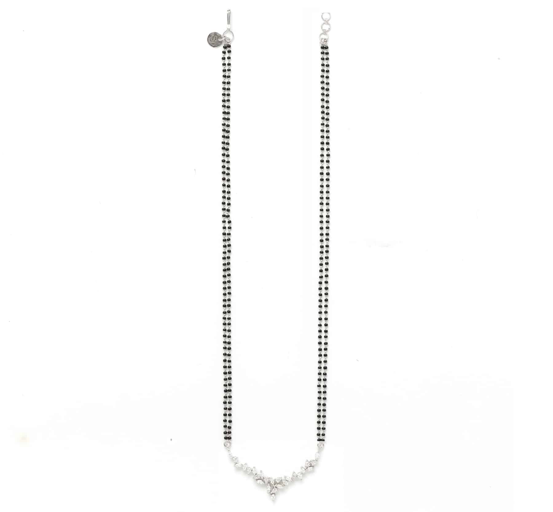 Swan Diamond Mangalsutra
