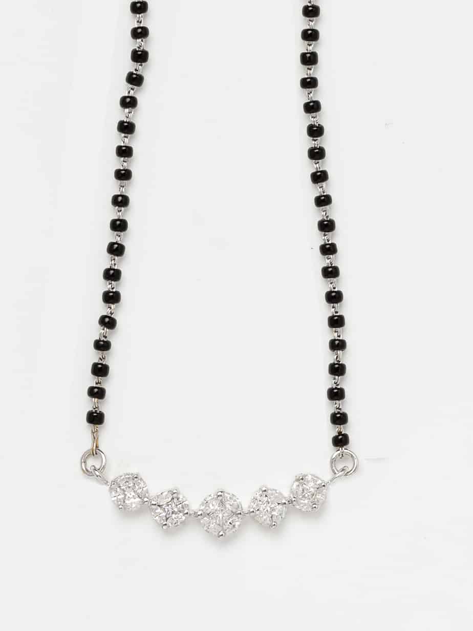 Moonshine Diamond Mangalsutra