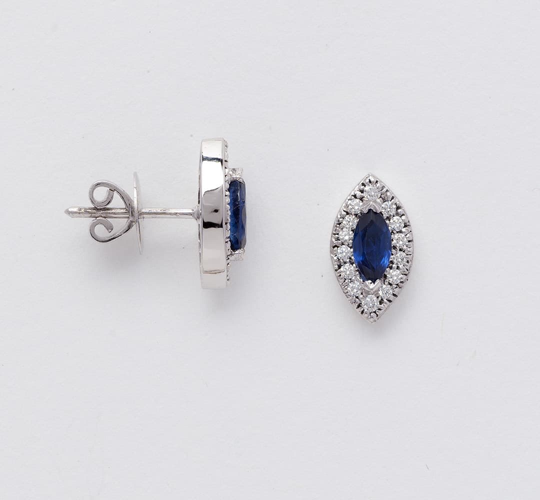 Blue Marquise