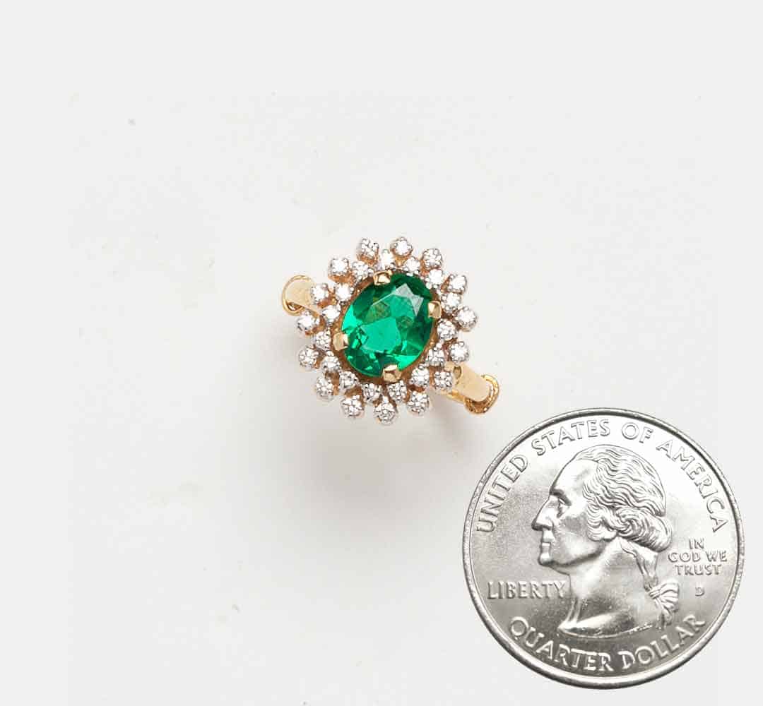 Dots Diamond Ring