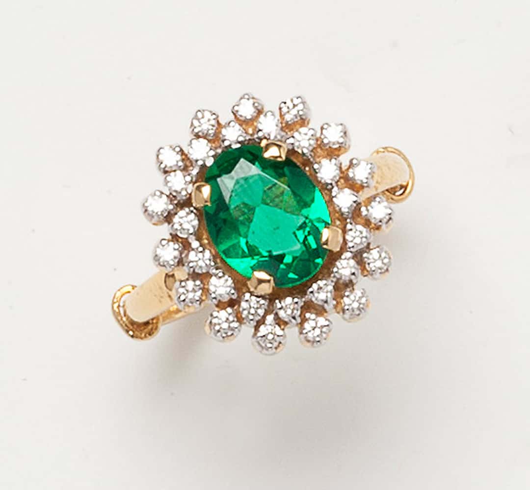 Dots Diamond Ring