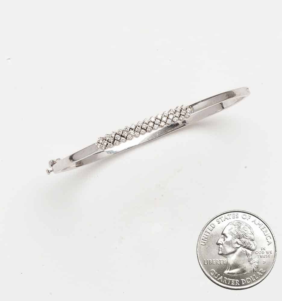 Cresent Bangle Bracelet