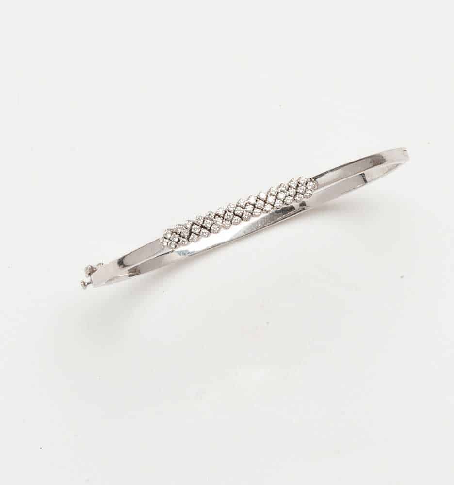 Cresent Bangle Bracelet